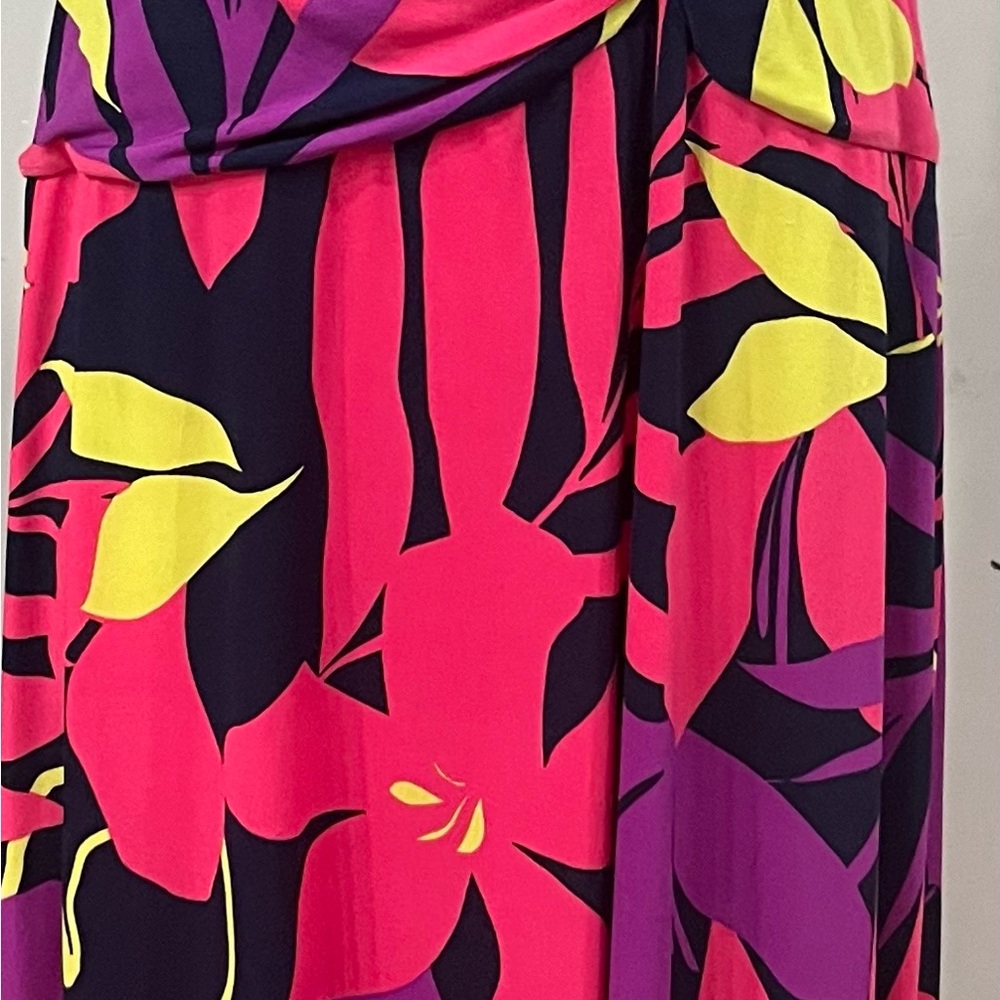 Vibrant Floral Women's Dress